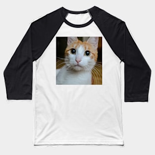 Portrait of red cat Baseball T-Shirt